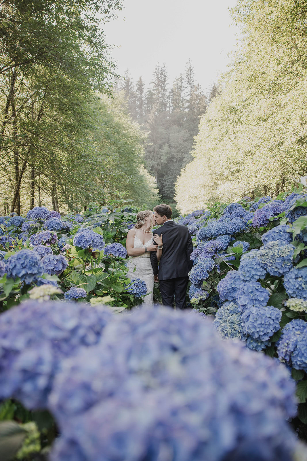 Danielle Alex | Hydrangea Ranch Rustic Barn Wedding Venue