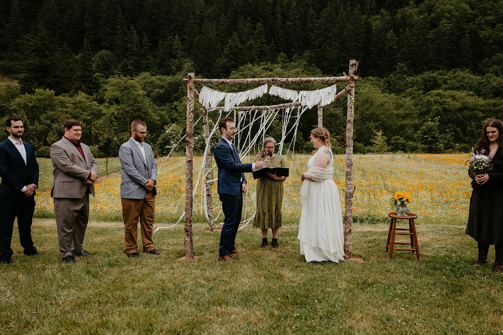 Jill Jake Wedding | Hydrangea Ranch Indoor and Outdoor Wedding Venues in Oregon